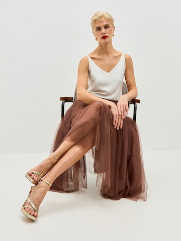 Serena Silueta Nederdel 'Ballerina' i brun