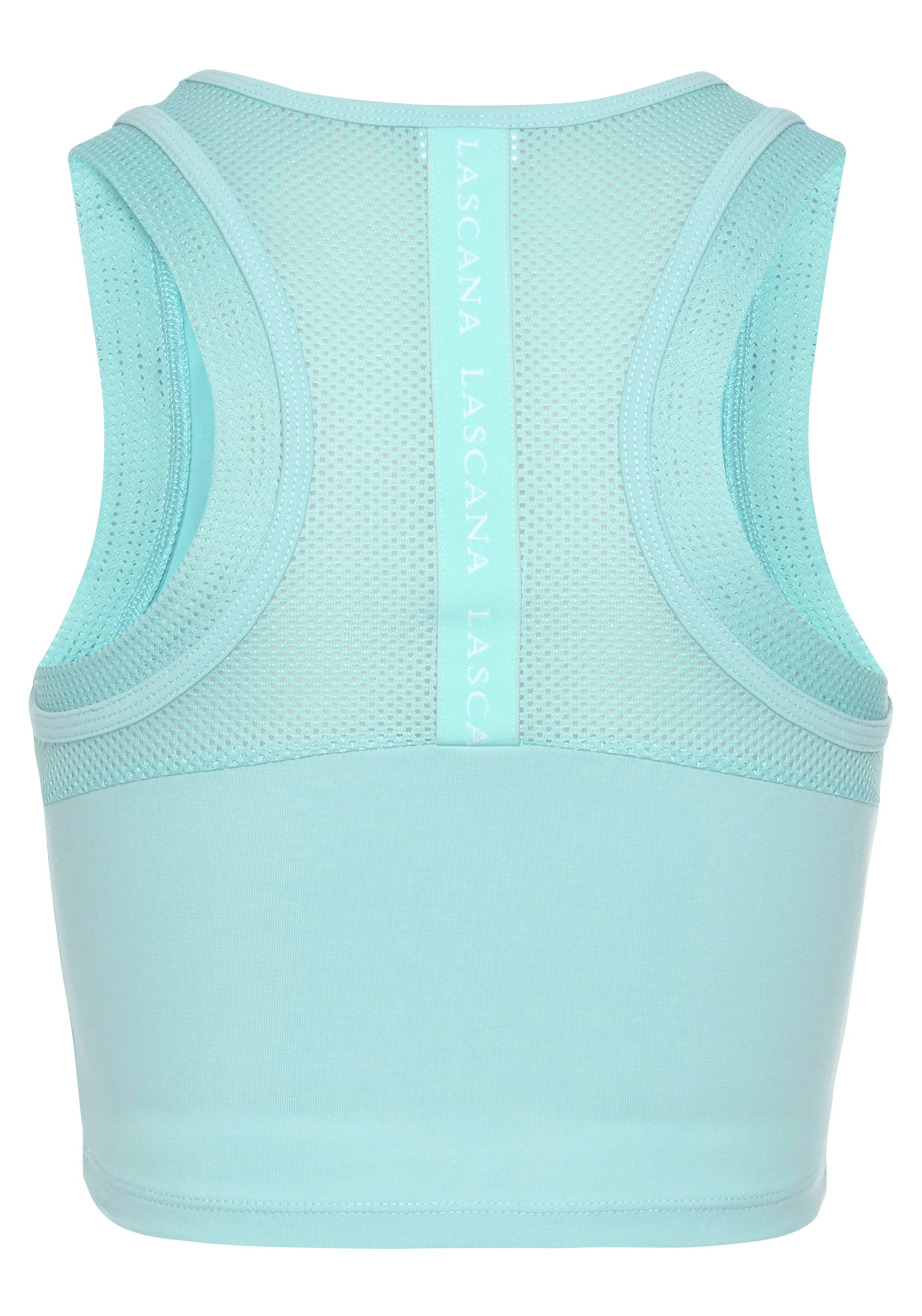 LASCANA ACTIVE Sporttop in Blauw