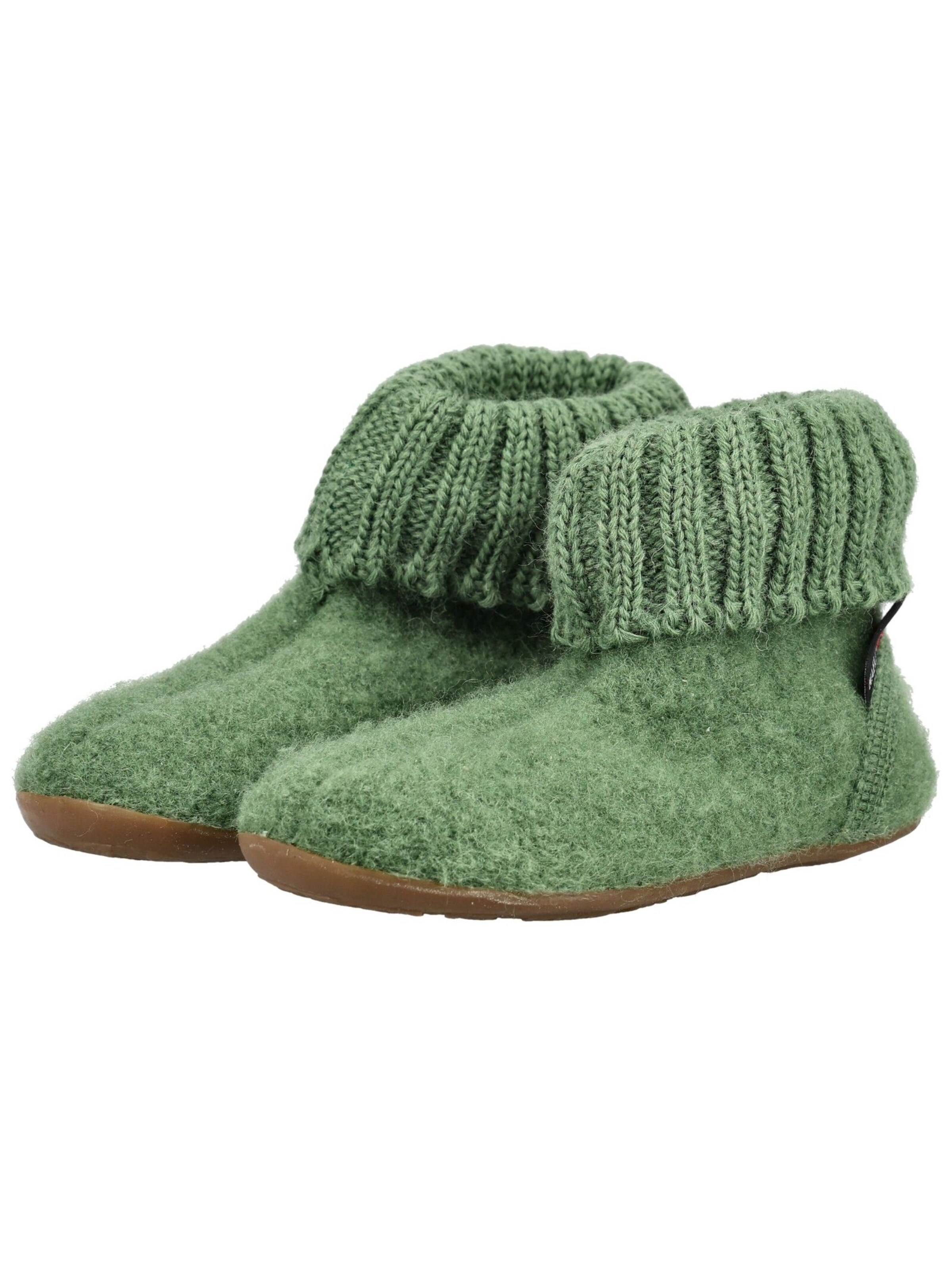 Pantoufle HAFLINGER en vert