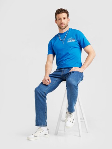 NAPAPIJRI T-Shirt 'COLVILLE' in Blau