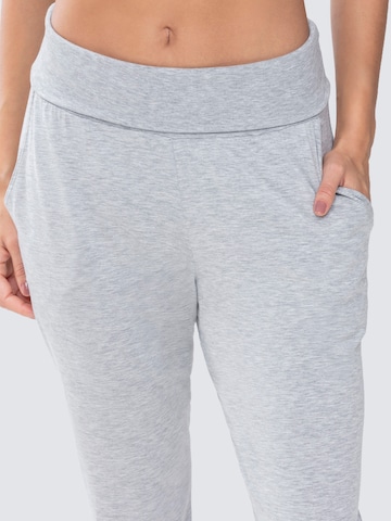 Mey Tapered Pajama Pants in Grey