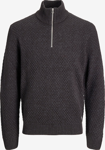JACK & JONES Свитер 'JJBLAKE' в Серый: спереди