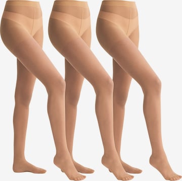 Next Fine Tights in Beige: front