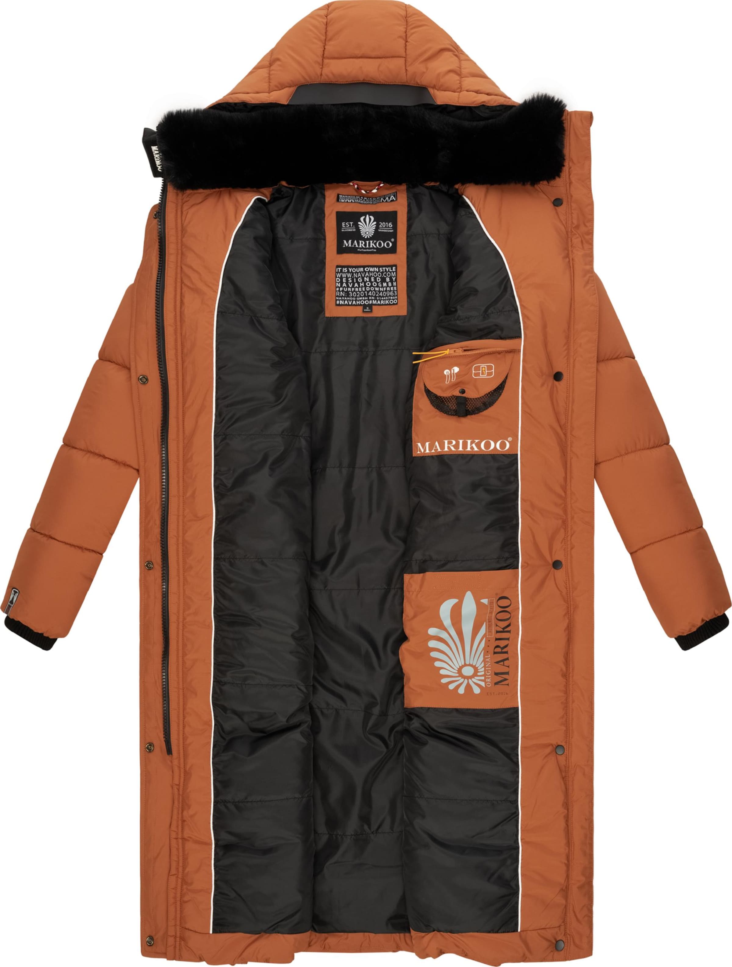 MARIKOO Winter coat in Brown