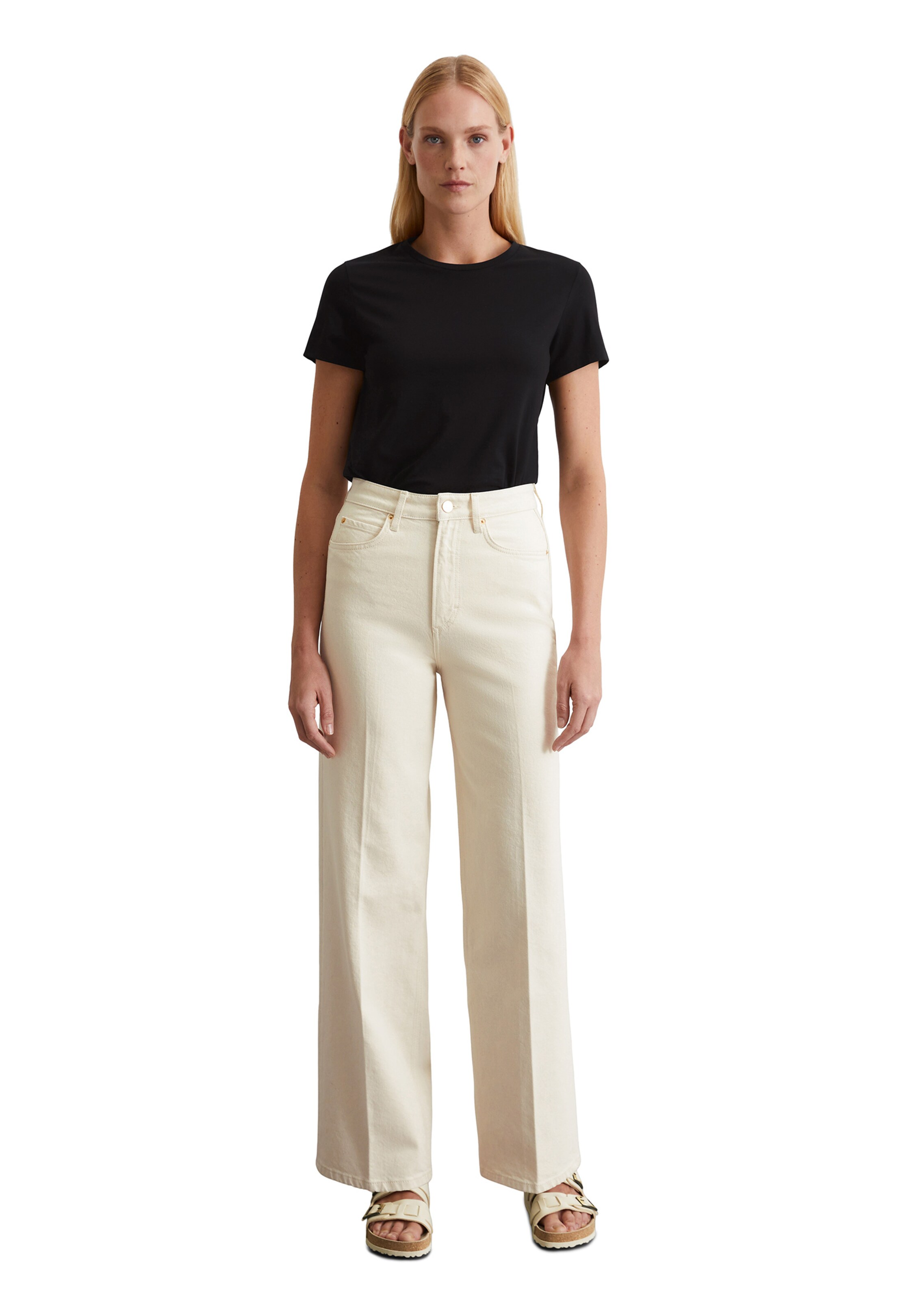 Marc O'Polo Loose fit Jeans in Beige