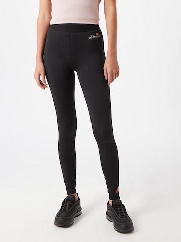 ELLESSE Skinny Sportsbukser 'Tadino' i sort: forside