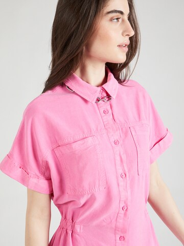 LTB Shirt Dress 'ROKEDE' in Pink