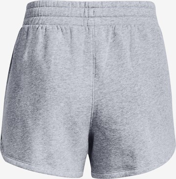 regular Pantaloni sportivi 'Rival' di UNDER ARMOUR in grigio