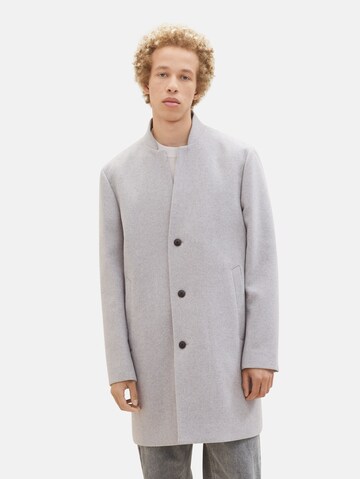 TOM TAILOR DENIM Between-seasons coat in Grey: front