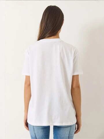 T-shirt Bianco Lucci en blanc
