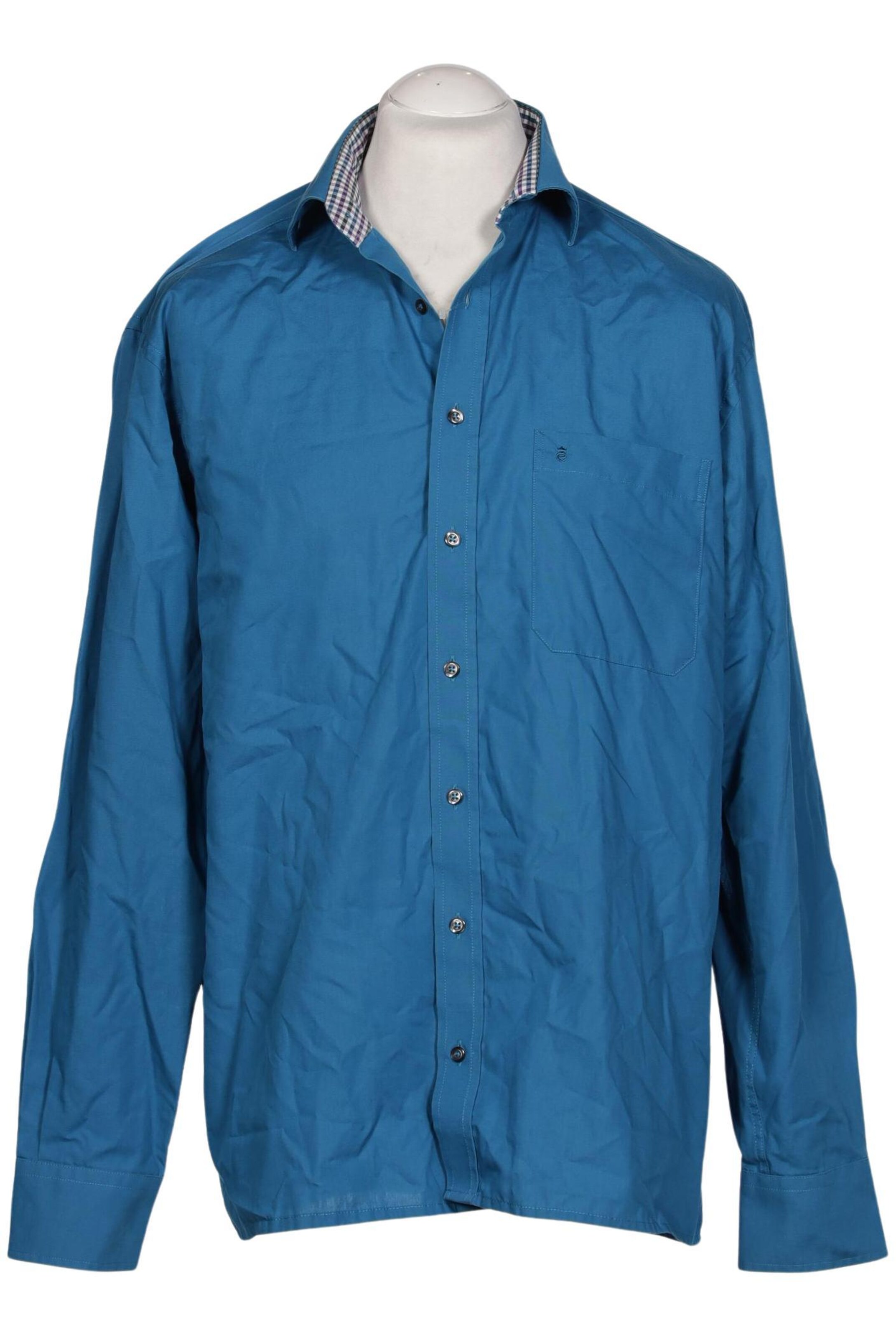 ETERNA Button Up Shirt in L in Blue: front