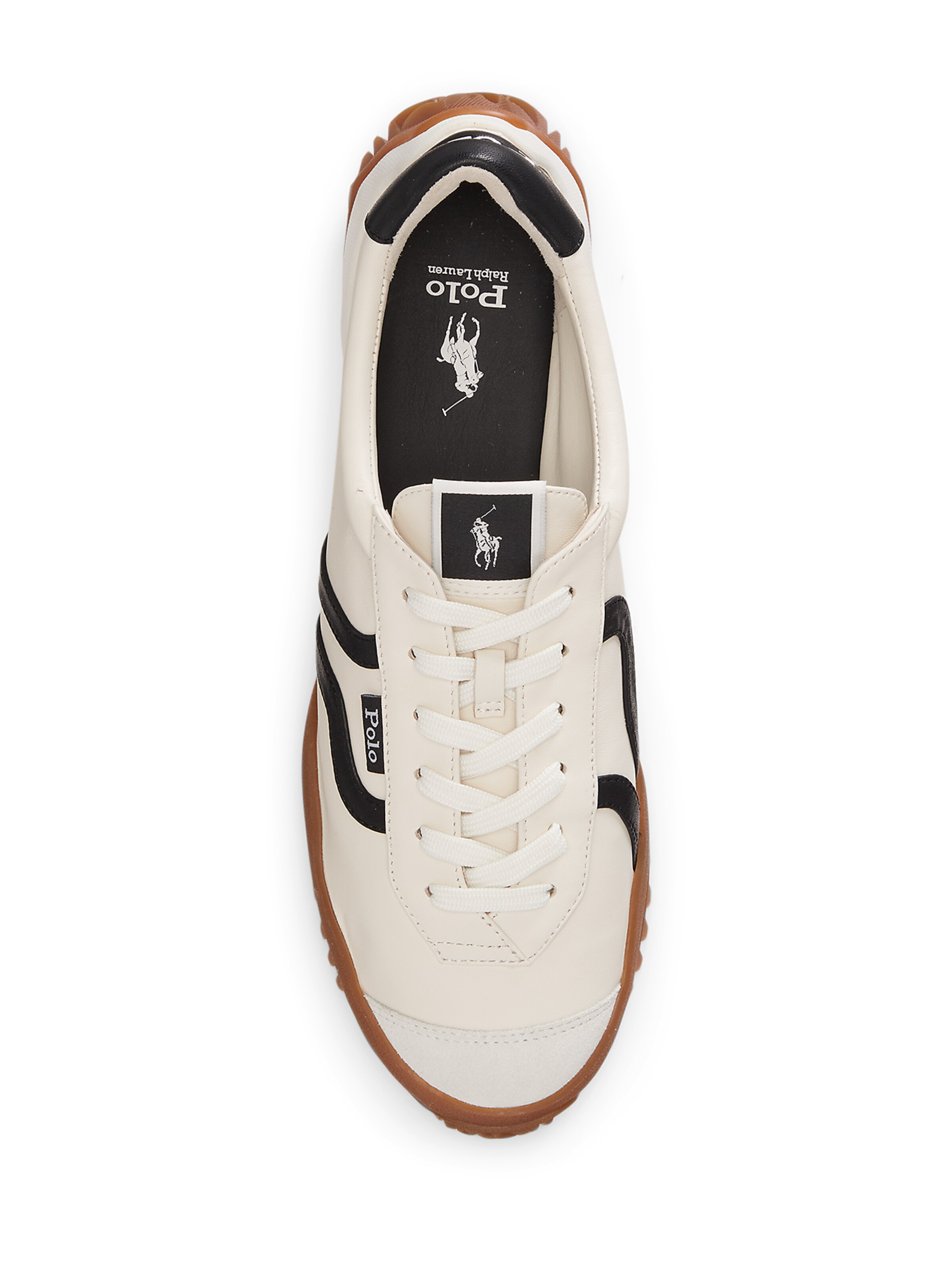 Polo Ralph Lauren Låg sneaker 'TREAD' i vit
