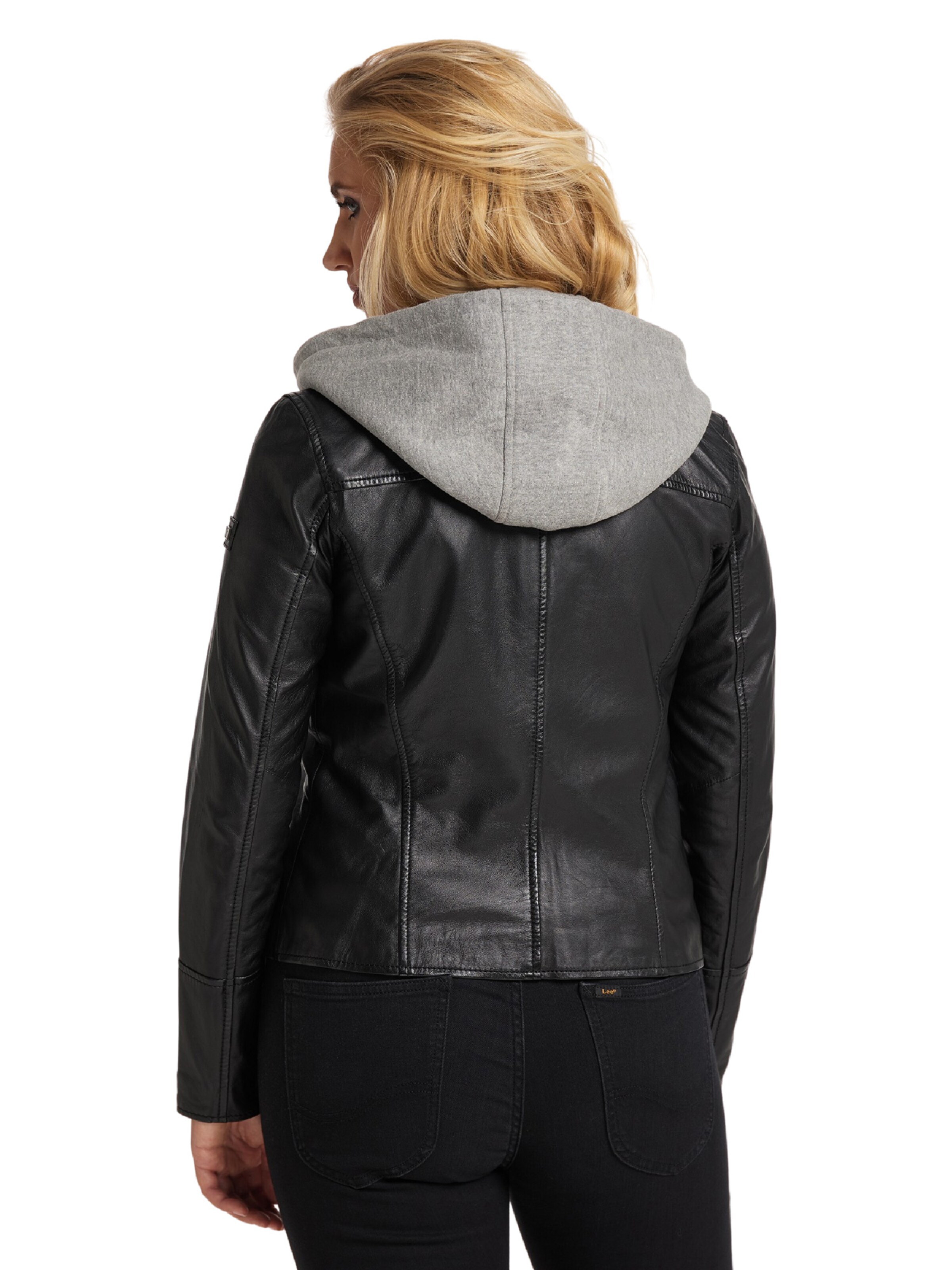 Bruno Banani Jacke 'Brown' in Schwarz