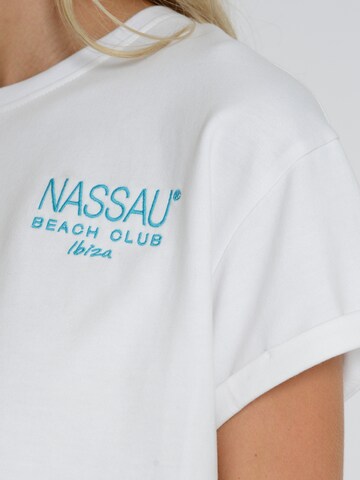 NASSAU Beach Club Shirt ' NB231037 ' in White