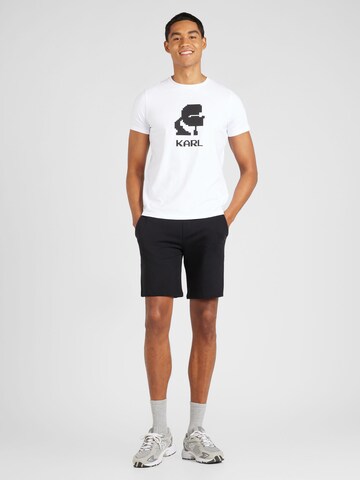 Karl Lagerfeld Regular Shorts in Schwarz