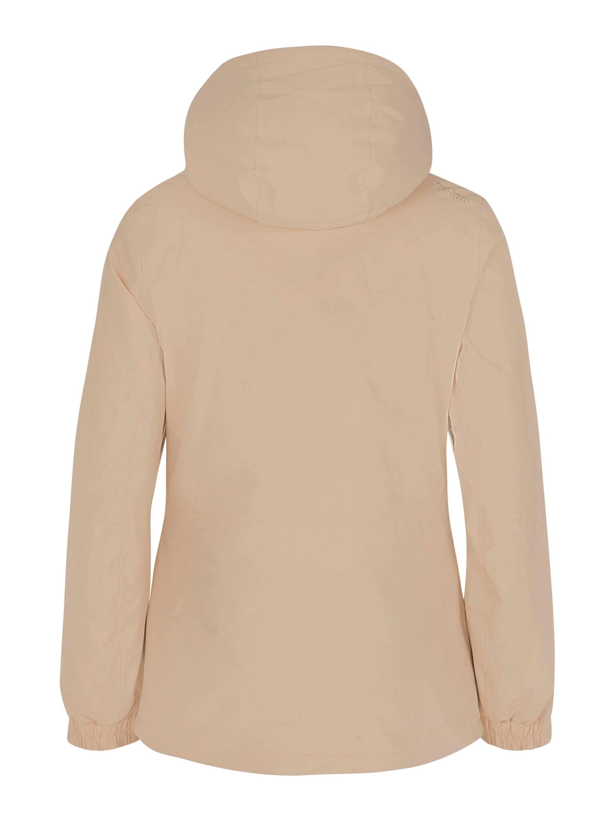PROTEST Athletic Jacket 'PRTBEVERLY' in Beige
