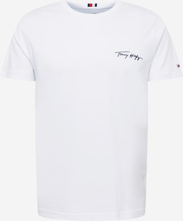 Tricou de la TOMMY HILFIGER pe alb: față