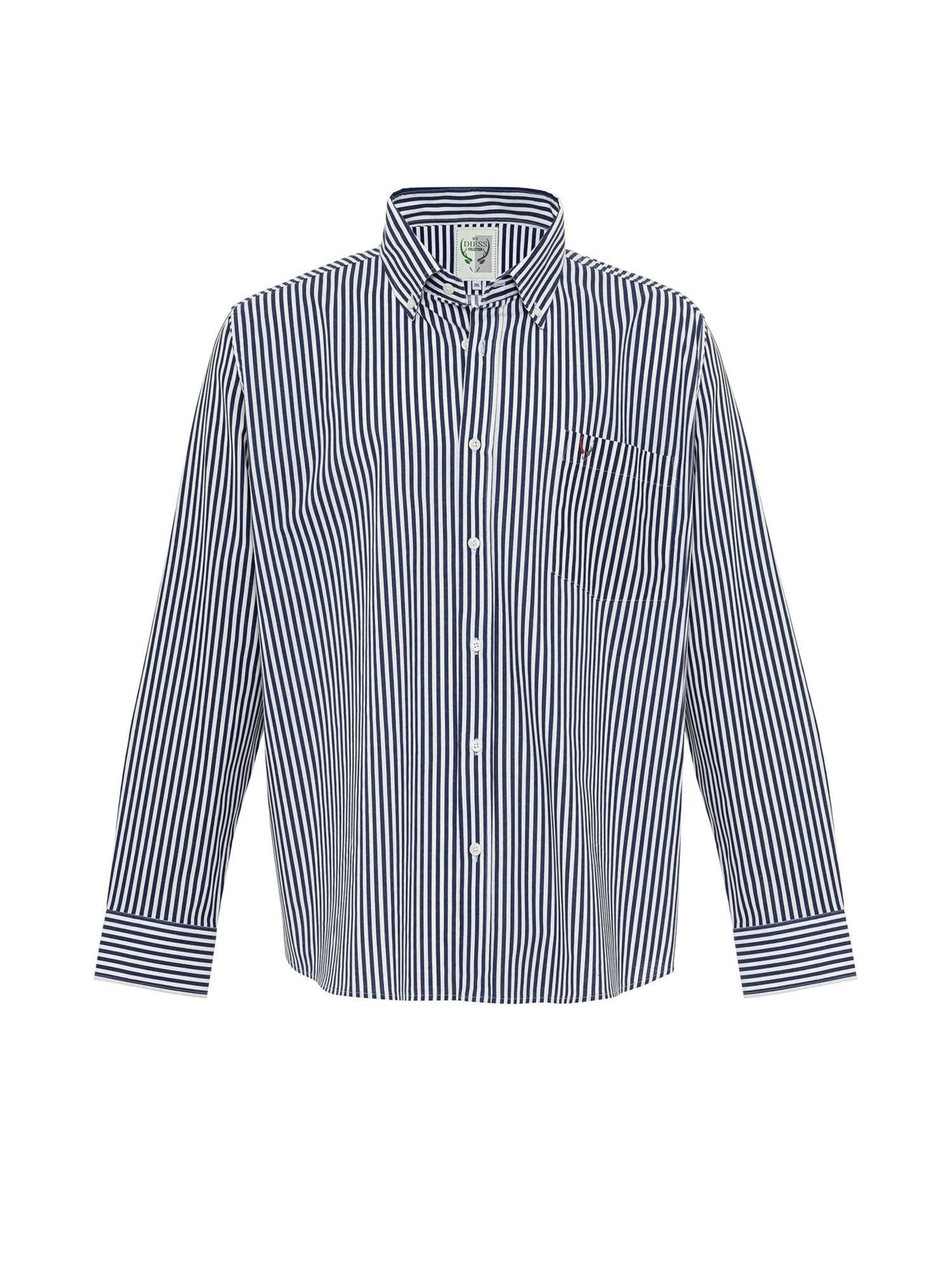 By Diess Collection Camisa en marino / blanco, Vista del producto