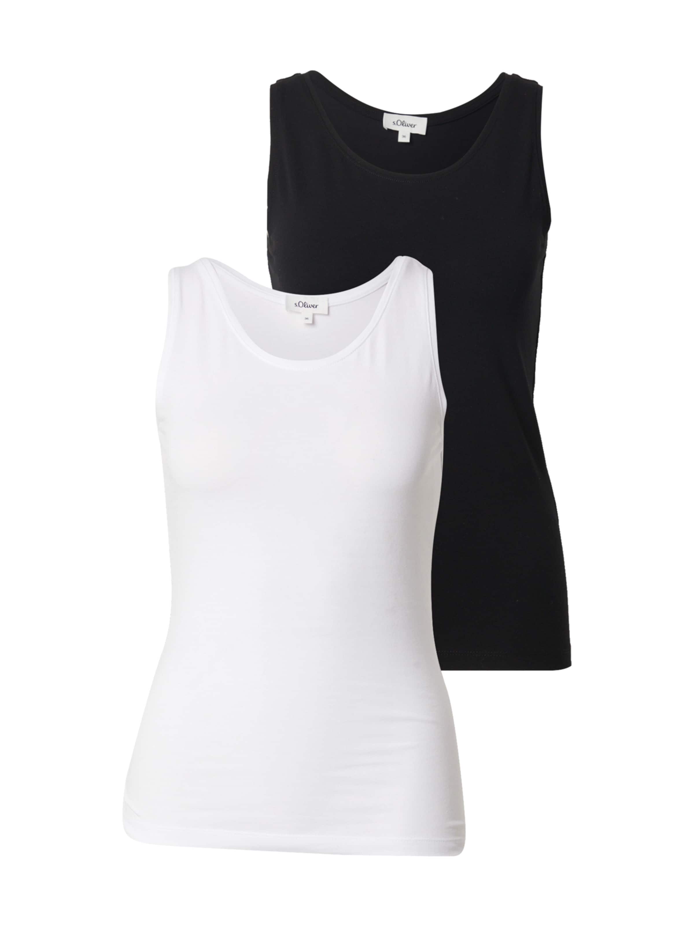 Haut s.Oliver en noir : devant