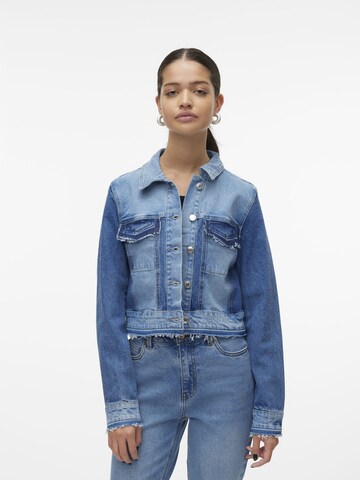 VERO MODA Tussenjas 'EZRA' in Blauw: voorkant