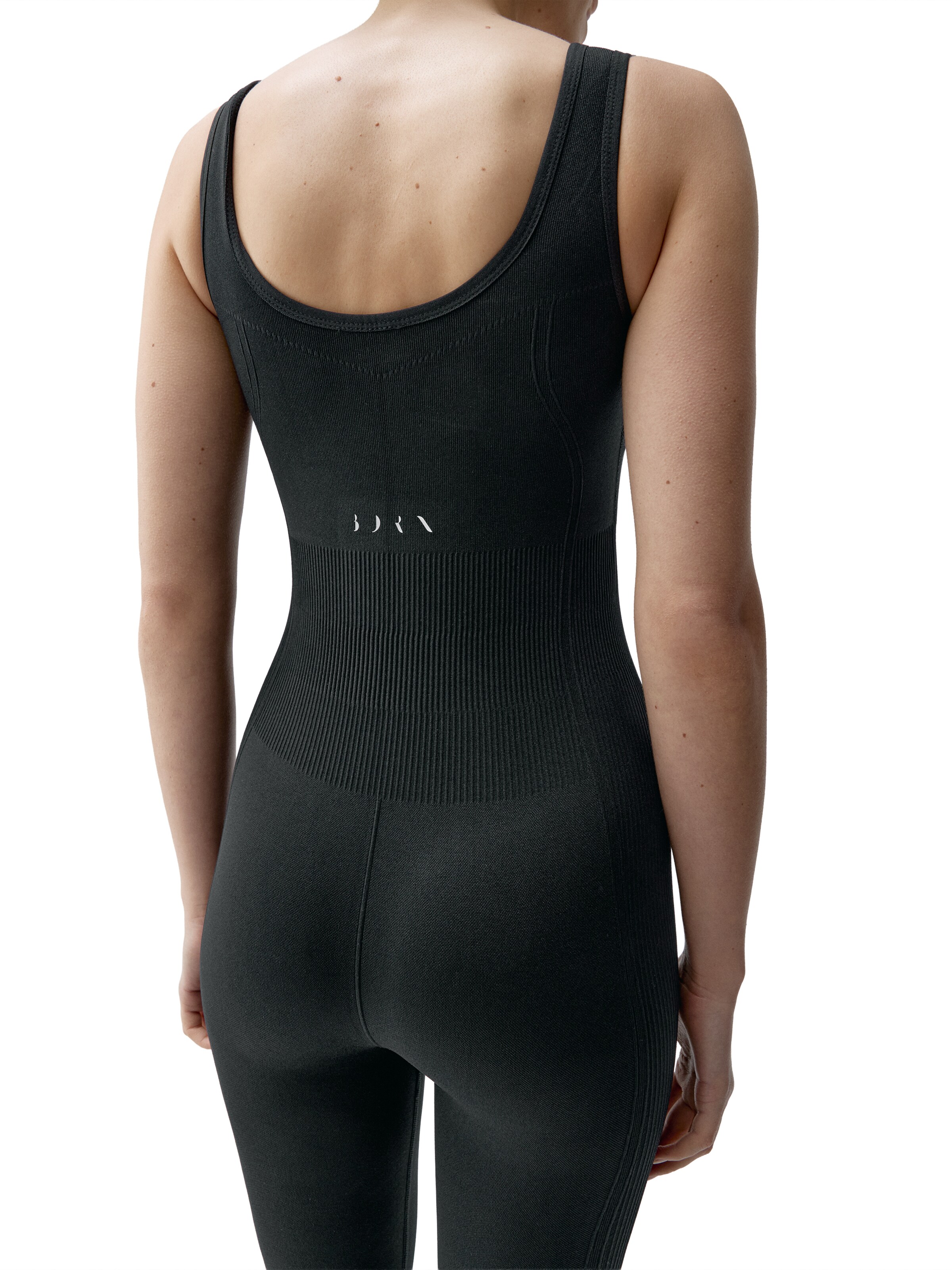 Born Living Yoga Jumpsuit ' Yashila ' in Black