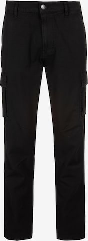 BEAR Slimfit Cargohose in Schwarz: Vorderseite