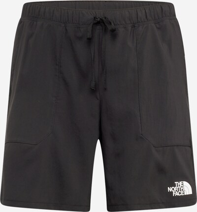 THE NORTH FACE Pantalon de sport 'SUNRISER' en noir / blanc, Vue avec produit