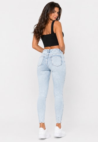 Elara Slimfit Jeans in Blauw