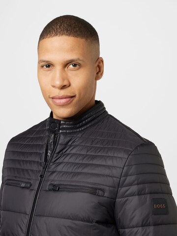 BOSS Orange Between-Season Jacket 'Odiddy' in Black