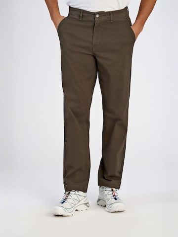 Baggy Pantalon chino Lindbergh en marron