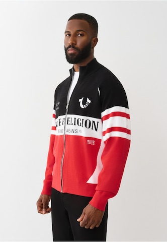 True Religion Sweat jacket in Red