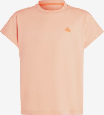 T-Shirt fonctionnel 'City Escape' ADIDAS SPORTSWEAR en orange : devant