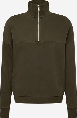 DRYKORN Sweatshirt 'RAOUL' in Groen: voorkant