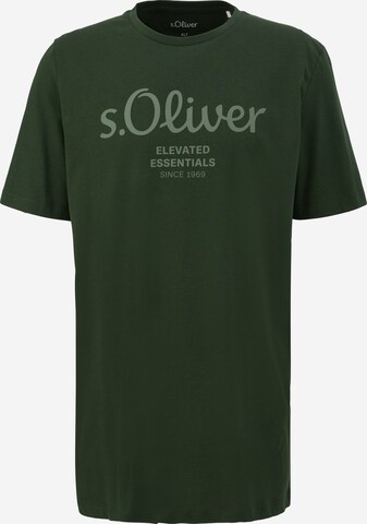 s.Oliver Red Label Big & Tall Shirt in Grün: predná strana