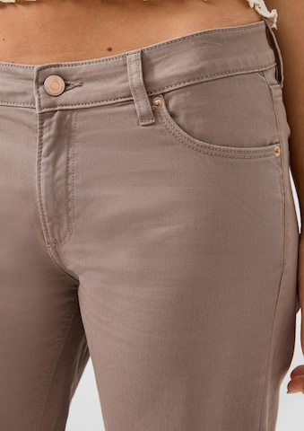 Wide Leg Jean ' CATIE ' QS en marron