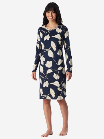 Pyjama ' Comfort Nightwear ' SCHIESSER en bleu : devant