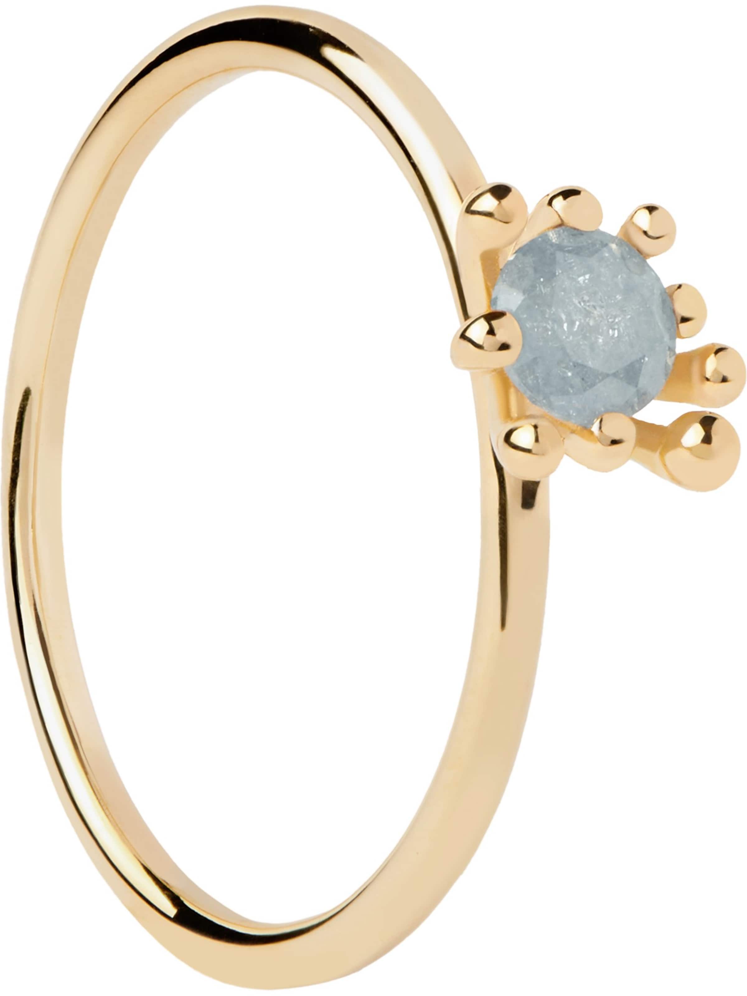 P D PAOLA Ring in Goud: voorkant