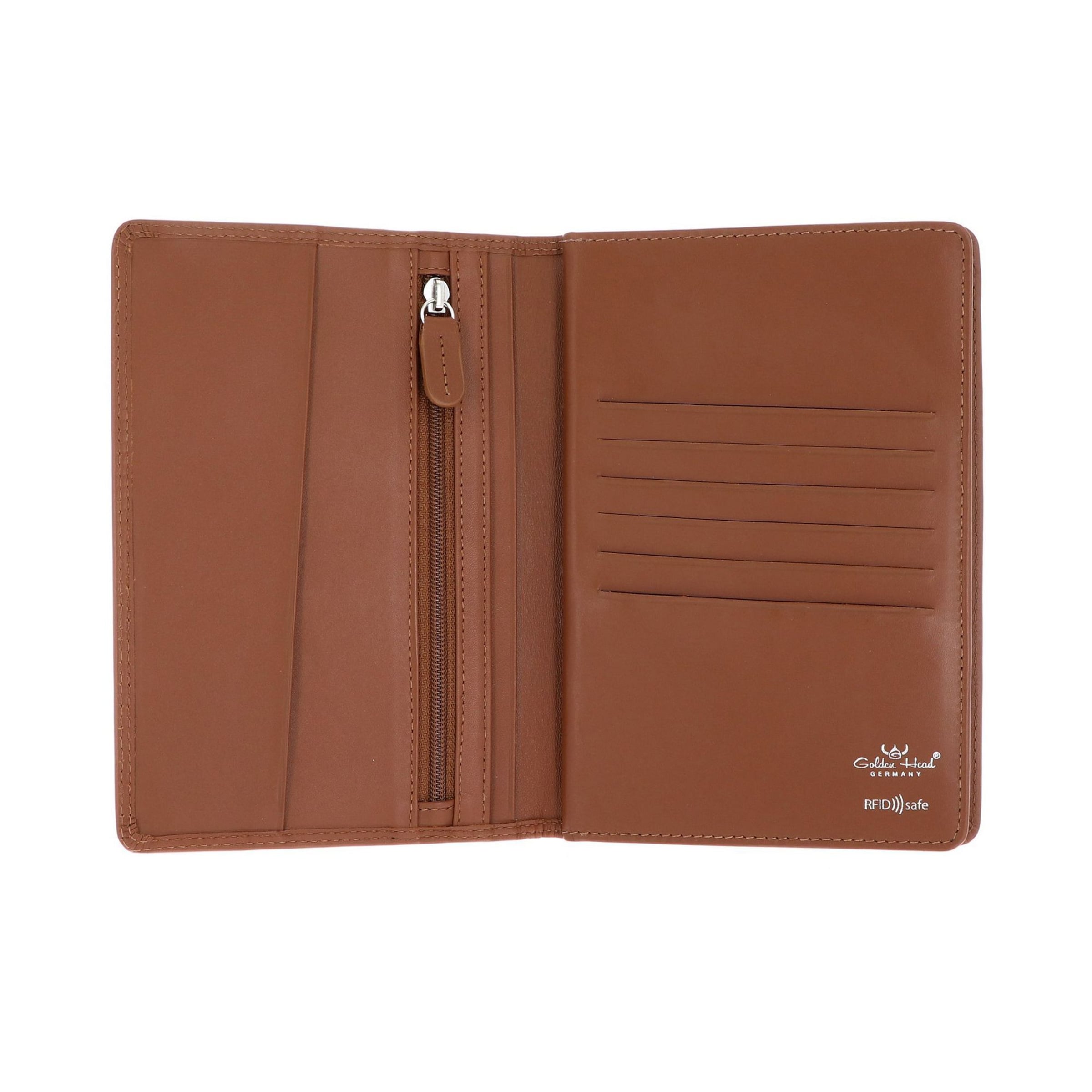 Porte-monnaies 'Polo' GOLDEN HEAD en marron
