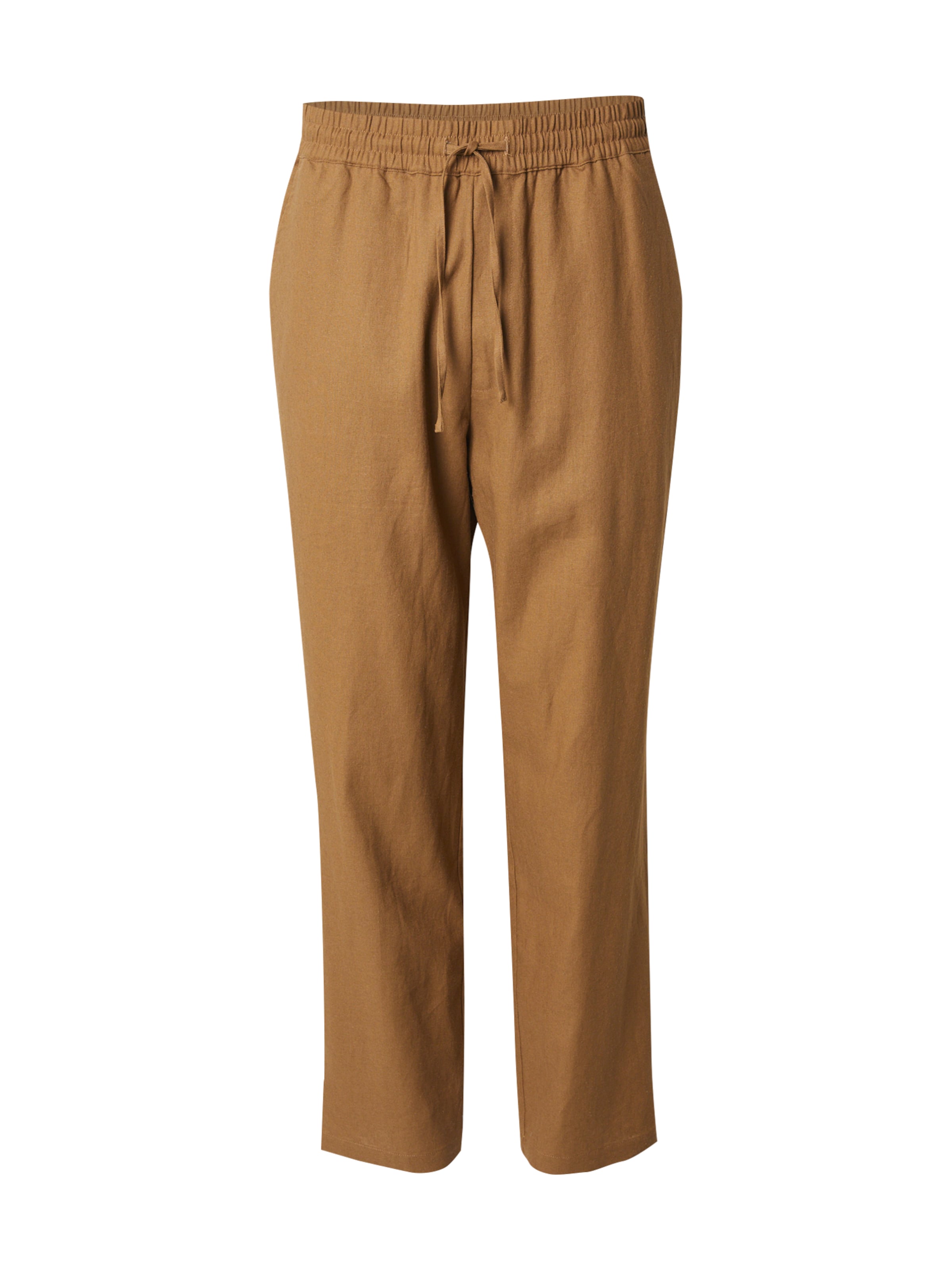 DAN FOX APPAREL regular Παντελόνι 'Keno' σε καφέ: μπροστά