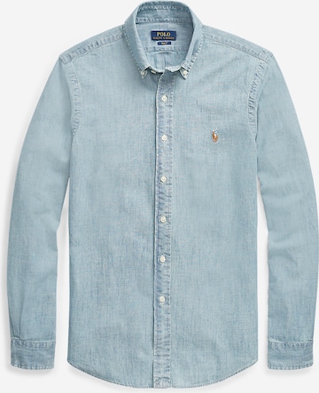 Polo Ralph Lauren Slim Fit Paita värissä sininen: etupuoli