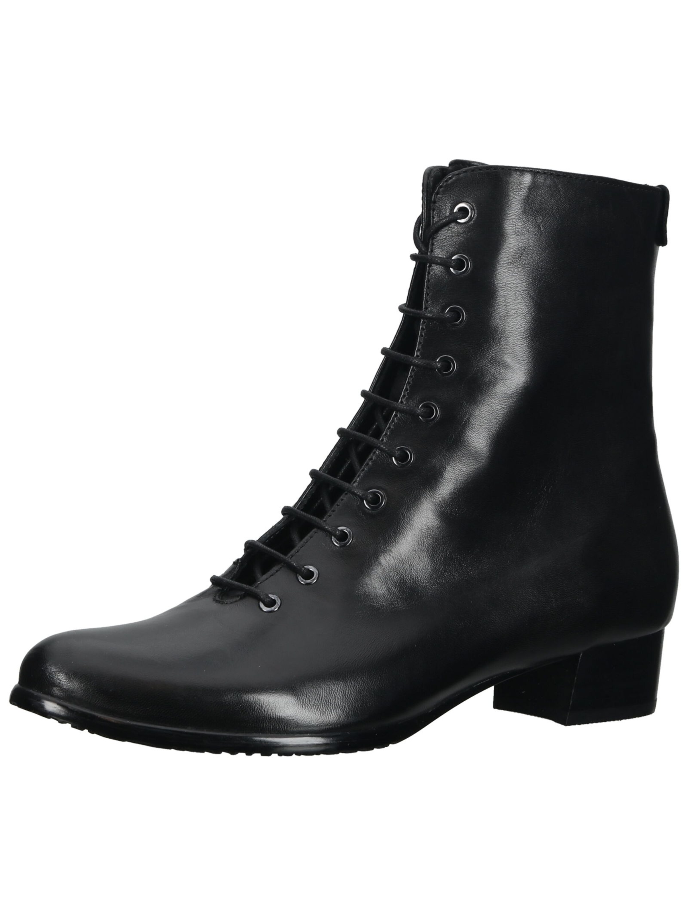 Everybody Lace-up bootie in Black: front