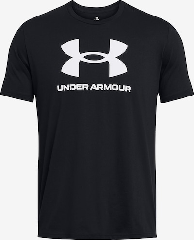 UNDER ARMOUR Toiminnallinen paita värissä musta / valkoinen, Tuotenäkymä