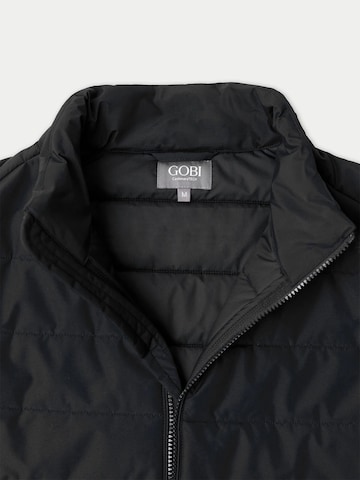Veste mi-saison 'Men's CashmereTECH Jacket' GOBI Cashmere en noir