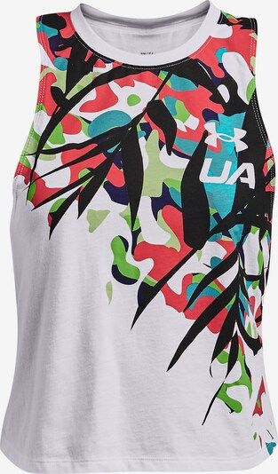 UNDER ARMOUR Sportsoverdel 'Run' i blandingsfarvet / hvid, Produktvisning