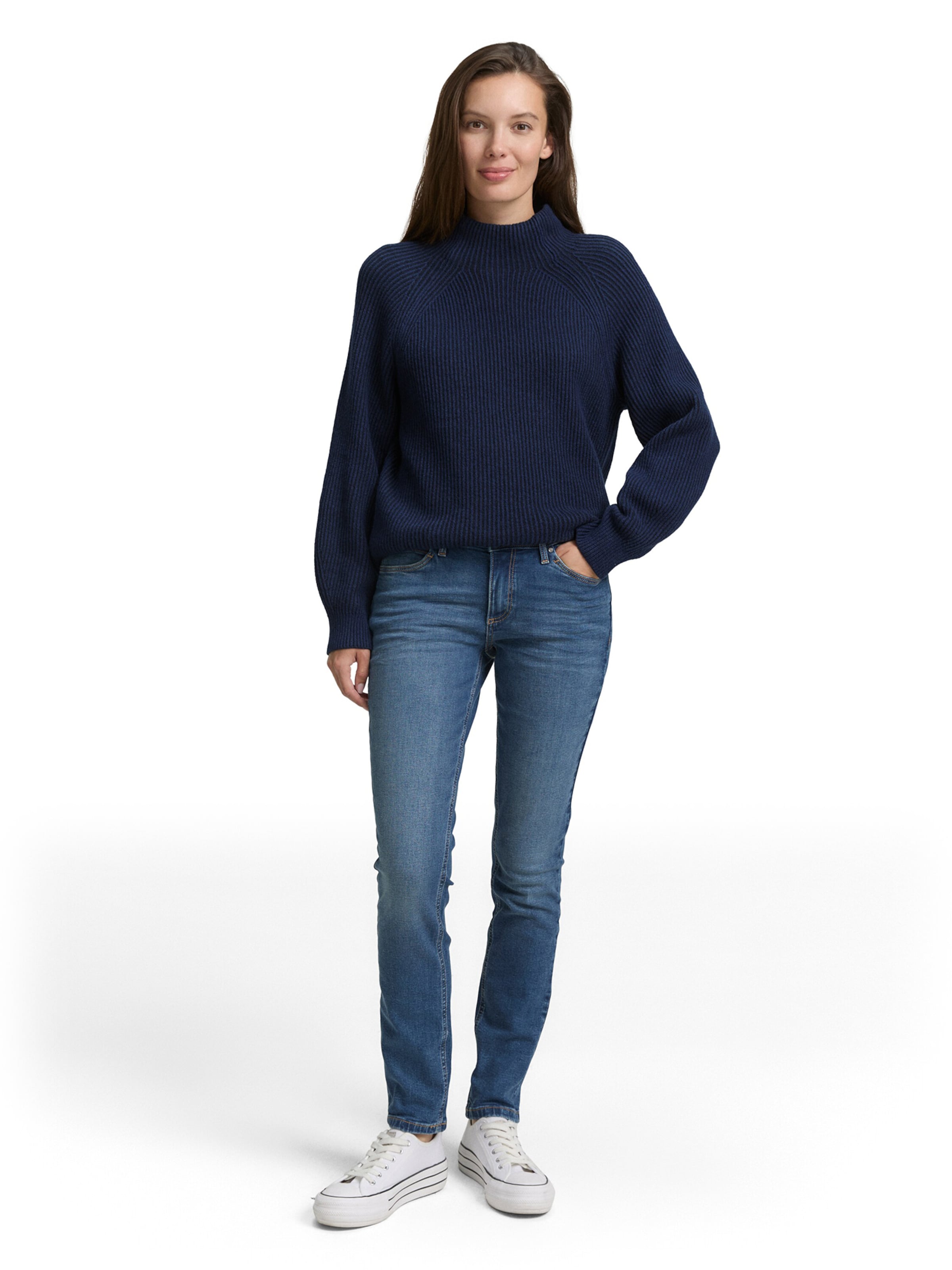 TOM TAILOR Πουλόβερ σε μπλε