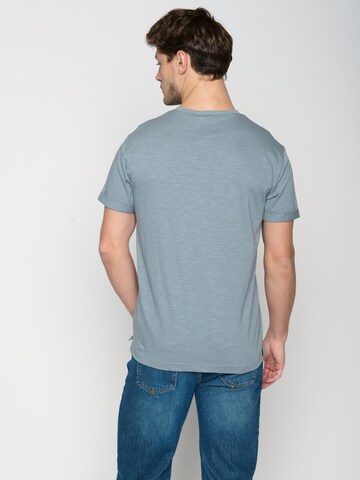 GREENBOMB Shirt 'Bike Bars' in Blauw