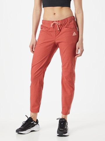 Maloja Slimfit Outdoorové kalhoty 'Mankei' – pink: přední strana