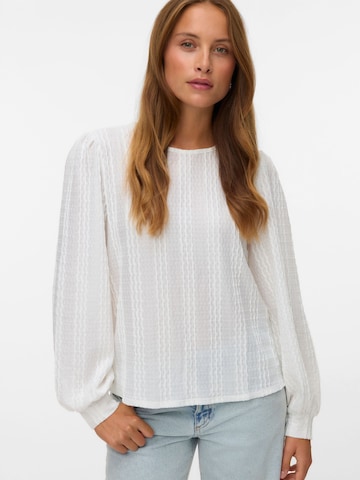 VERO MODA Bluse 'VMJasmin' in Weiß: Vorderseite