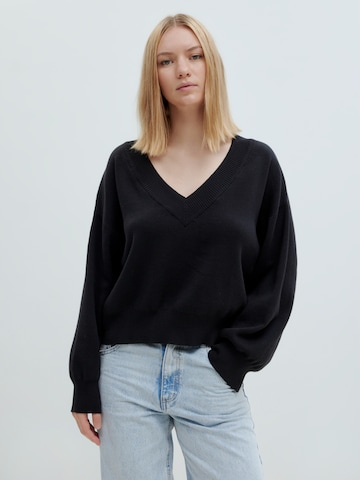 EDITED Sweater 'Fabiola' in Black: front