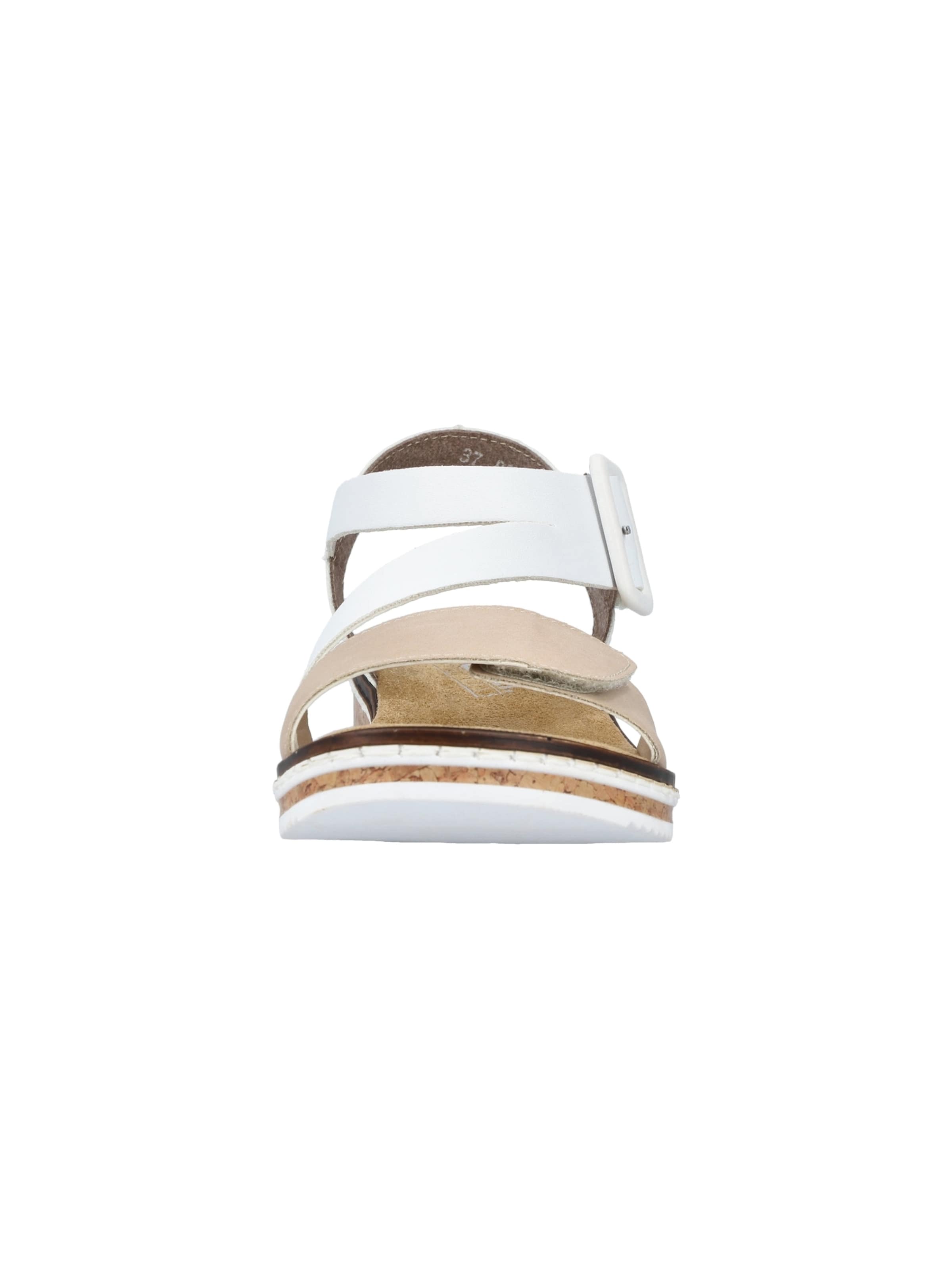 Rieker - Sandalias en blanco